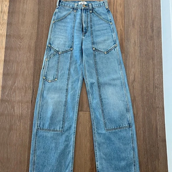Re/Done Light Blue Denim Jeans - Picture 1 of 3
